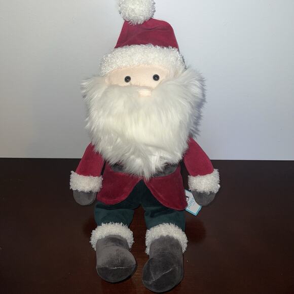Jellycat "I Am Jolly Santa" Christmas Plush New With Tags Retired Santa Claus - Picture 1 of 5